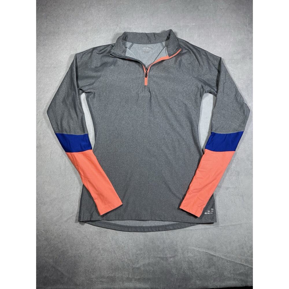 BCG Woman’s Color block Quarter Zip Pullover Size Medium